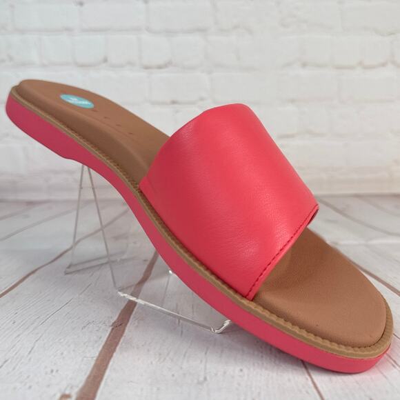 Reef Cushion Sunny Coral Slide Sandals Women’s Size 10 - Picture 2 of 10